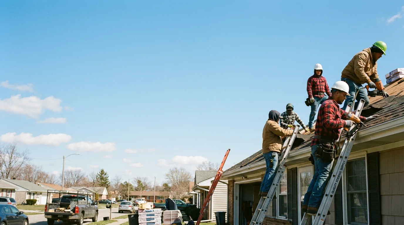 Roofing in Bement, IL near me